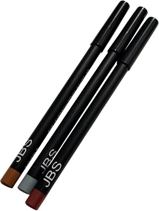 Other - JBS Eye/Eyebrow Pencil Set - Brown, Silver, Burgundy